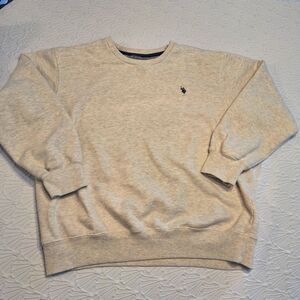 U.S. POLO ASSN. Mens Beige Fleece Pullover Size XL